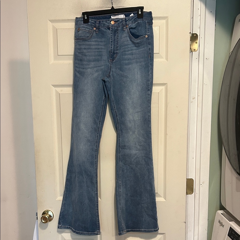 Garage Flare Jeans Size 7/28 Blue Denim